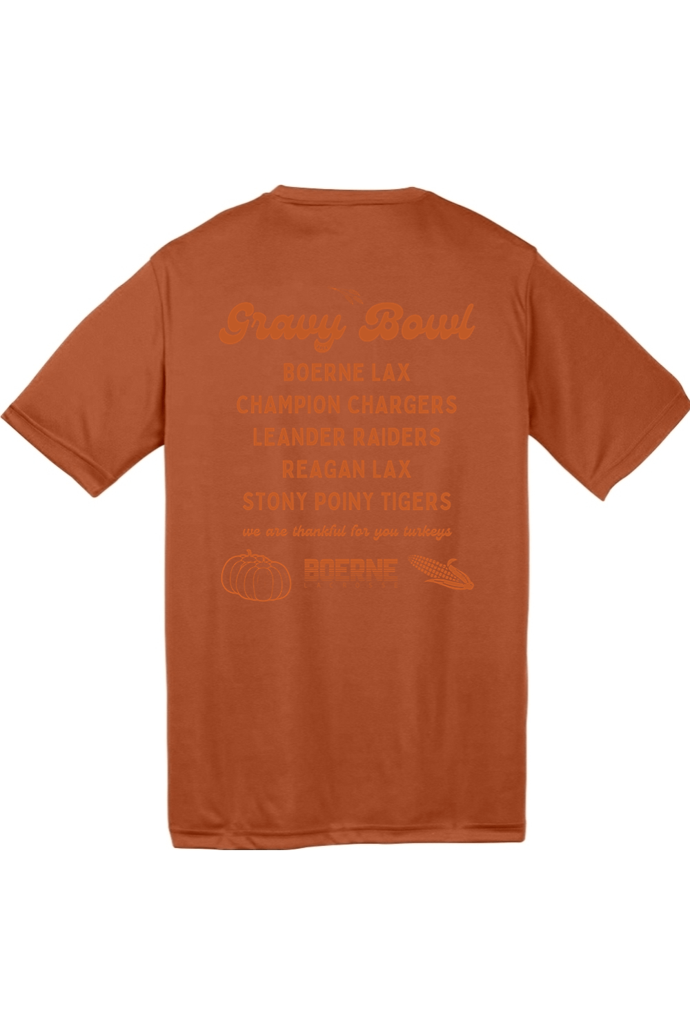 Boerne Champion Youth Sport-Tek PosiCharge Competitor Tee - Youth Gravy Bowl Signature Lacrosse