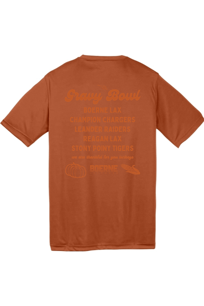 Boerne Champion Youth Sport-Tek PosiCharge Competitor Tee - Youth Gravy Bowl Signature Lacrosse