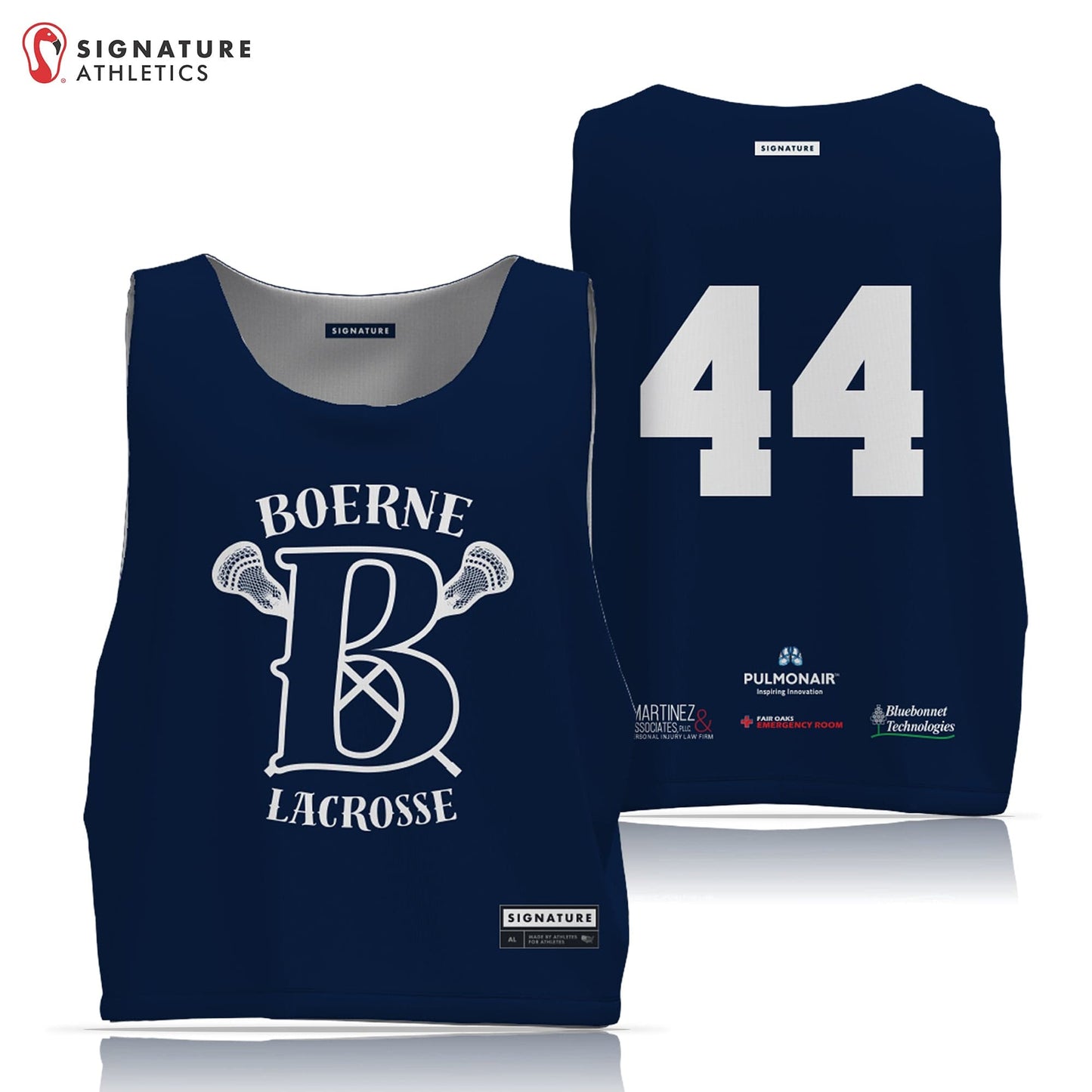 Boerne Lacrosse Men's 2 Piece Player Package Signature Lacrosse