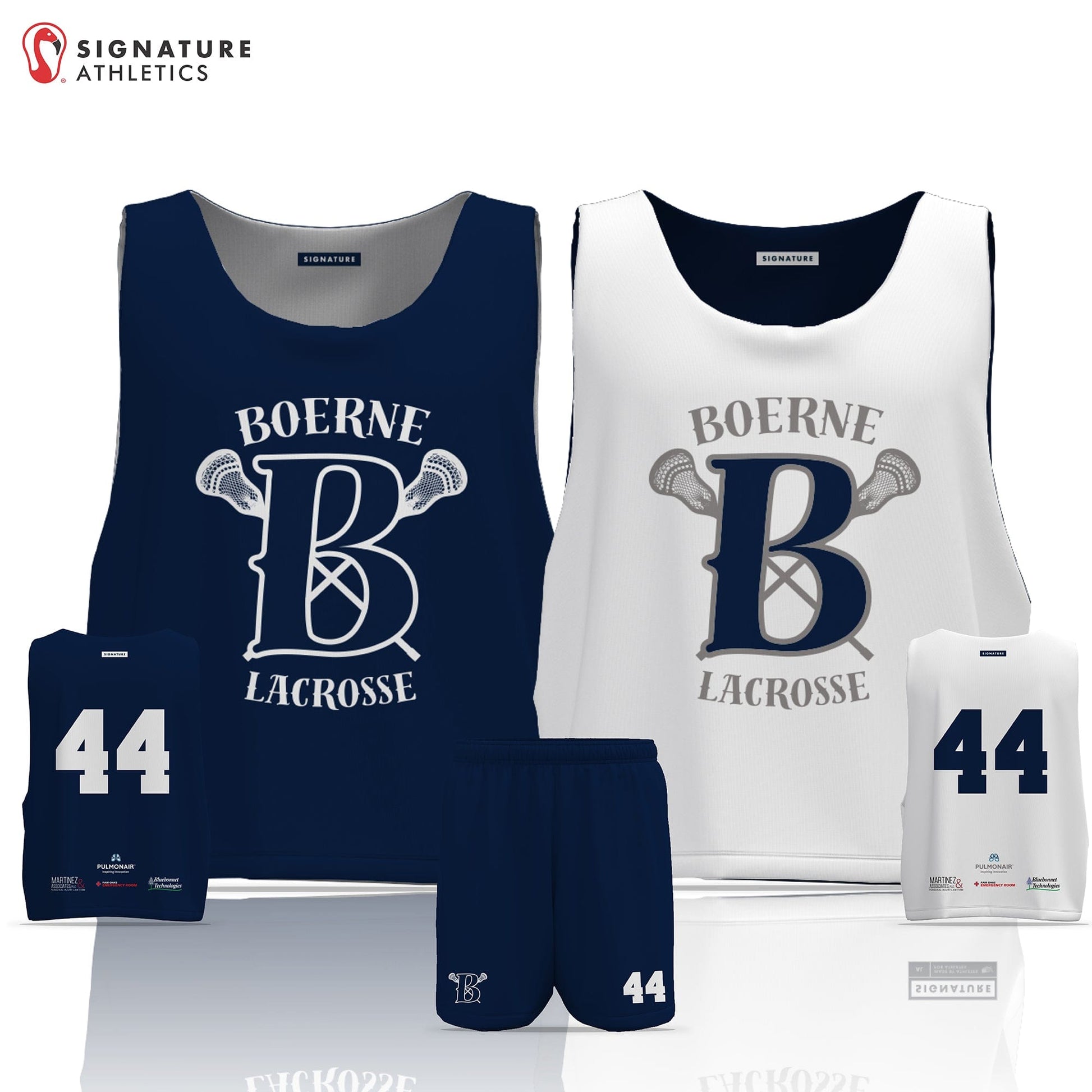 Boerne Lacrosse Men's 2 Piece Player Package Signature Lacrosse