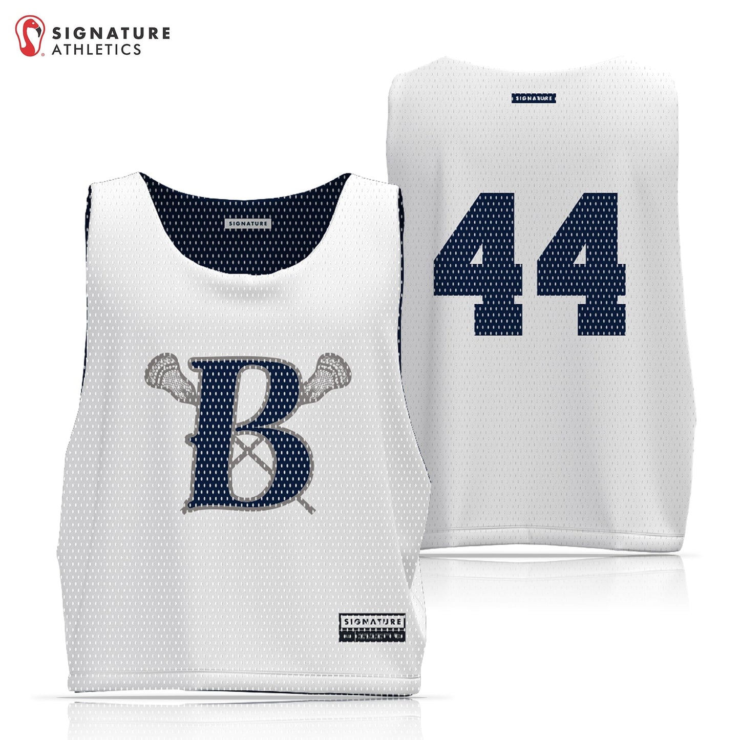 Boerne Lacrosse Men's Basic Reversible Practice Pinnie Signature Lacrosse