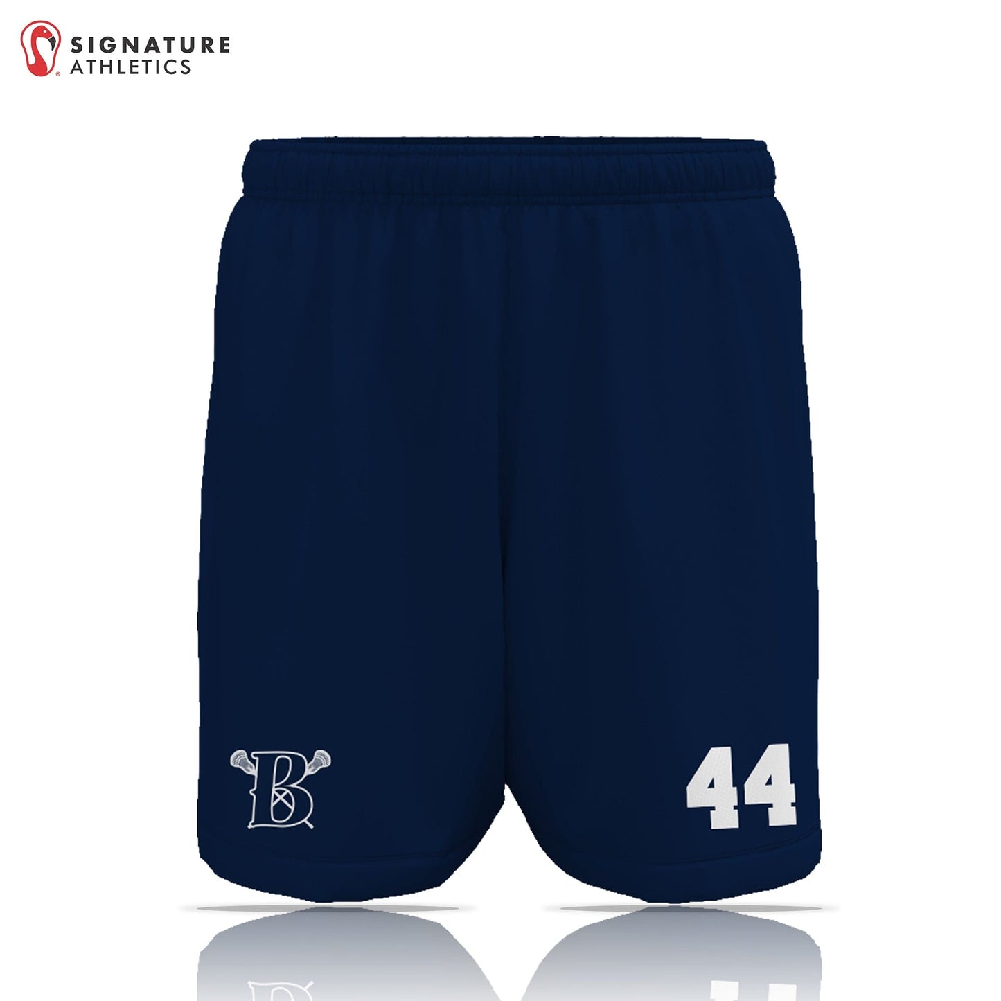Boerne Lacrosse Men's Game Shorts: Grade 1st-4th Signature Lacrosse
