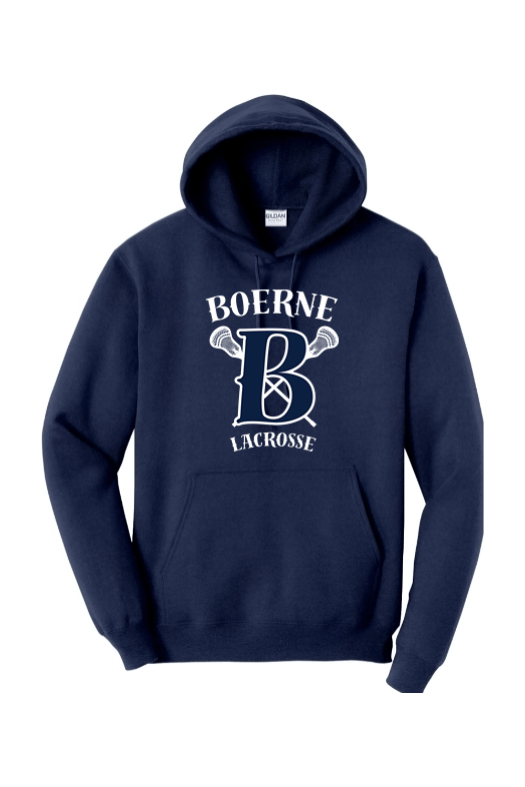 Boerne LC Adult Heavyweight Hoodie Signature Lacrosse