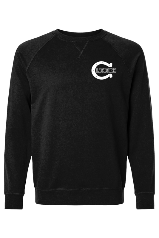 Boerne LC Adult Heavyweight Raglan Long Sleeve Signature Lacrosse