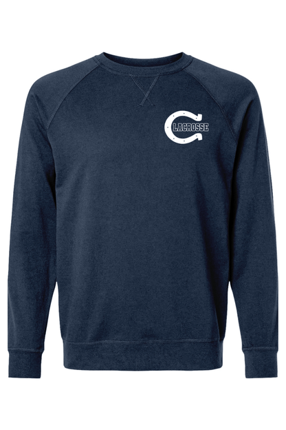 Boerne LC Adult Heavyweight Raglan Long Sleeve Signature Lacrosse