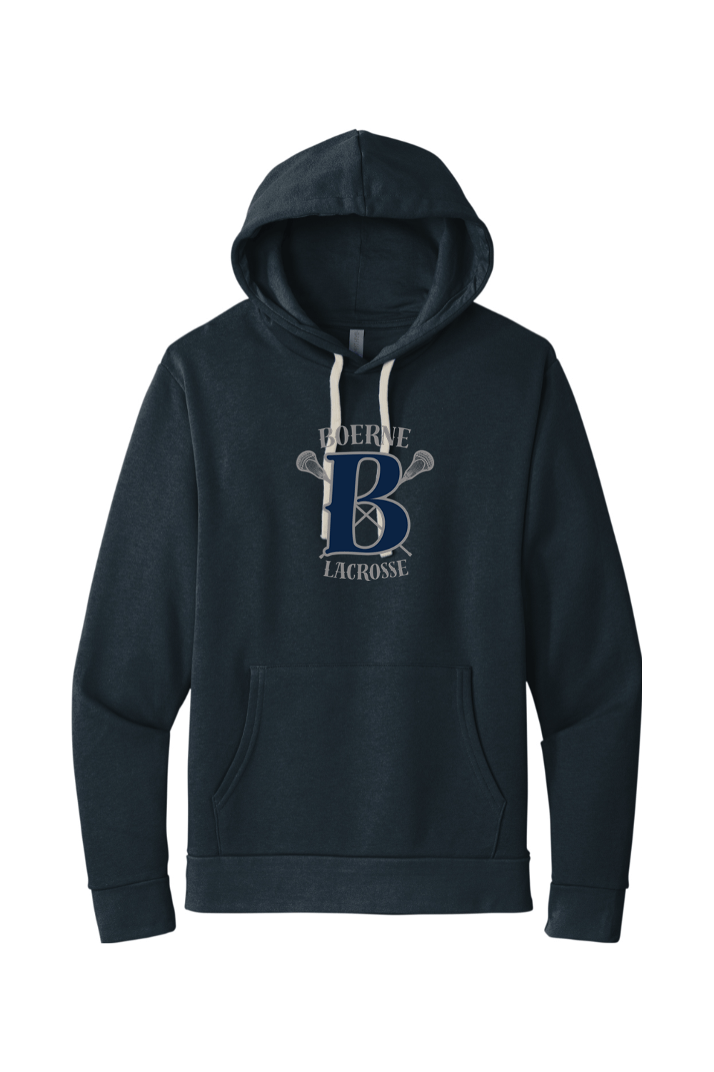 Boerne LC Adult Premium Lightweight Hoodie Signature Lacrosse