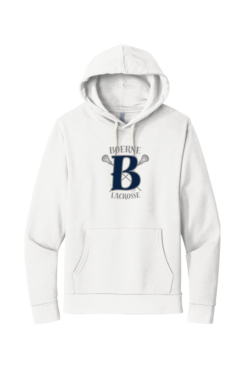 Boerne LC Adult Premium Lightweight Hoodie Signature Lacrosse