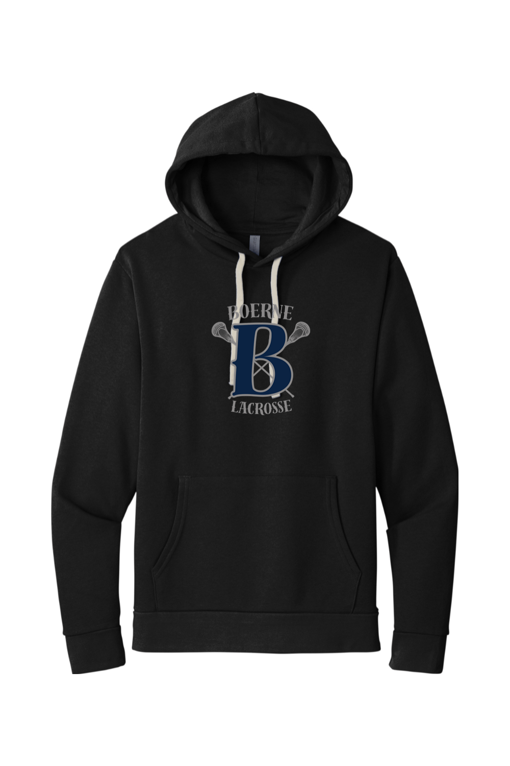 Boerne LC Adult Premium Lightweight Hoodie Signature Lacrosse