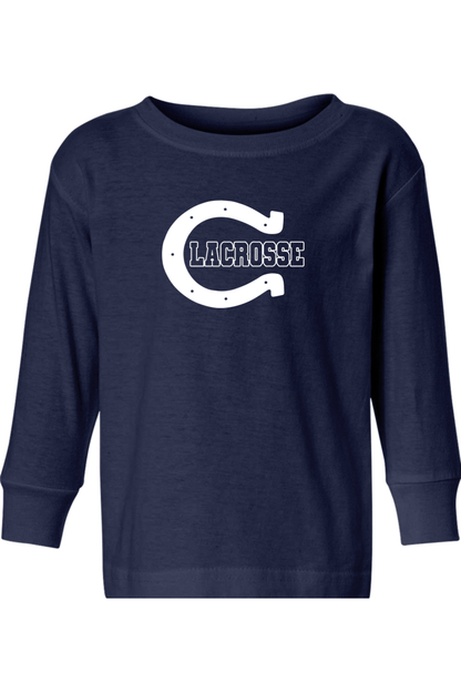 Boerne LC Toddler Long Sleeve T-Shirt Signature Lacrosse