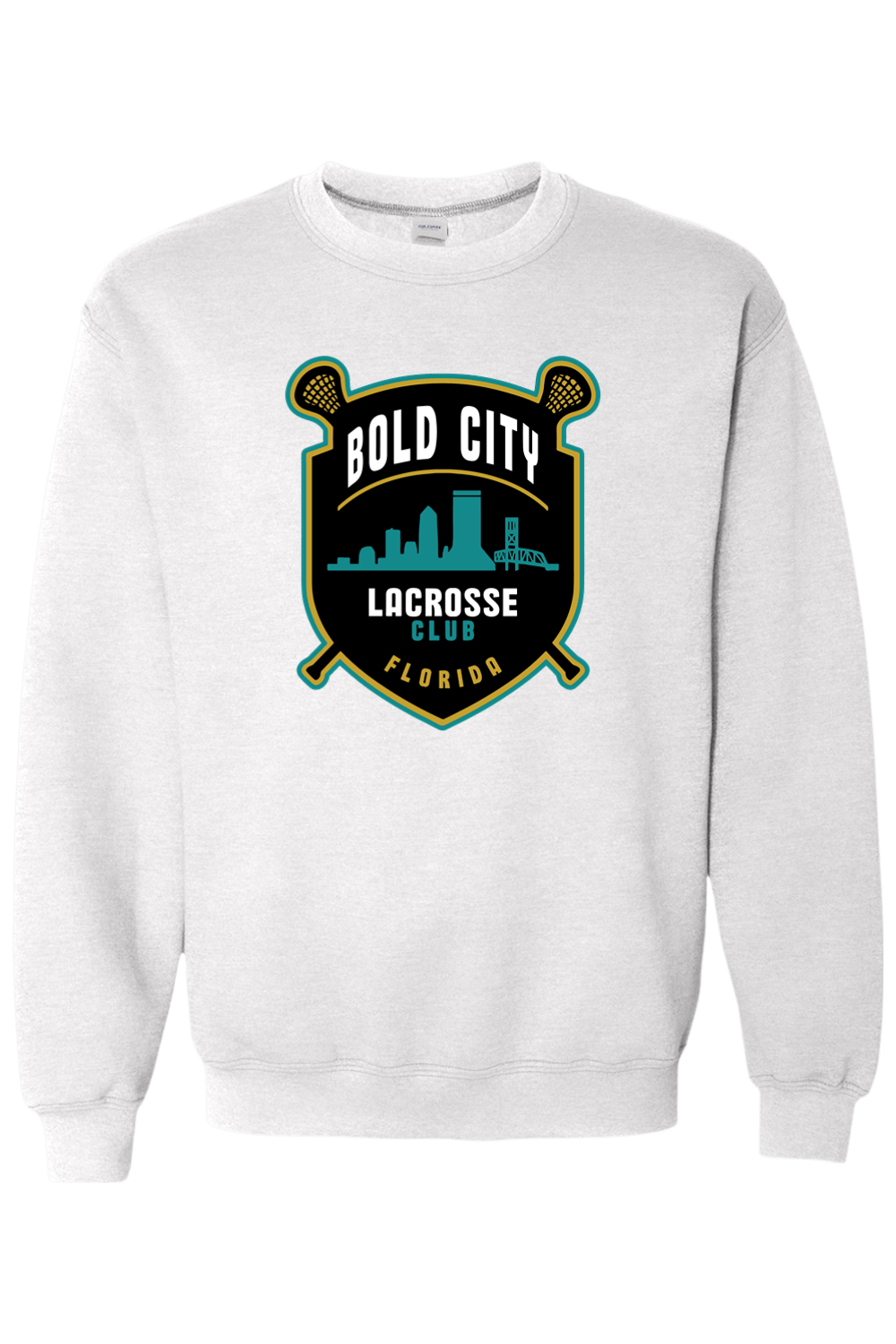 Bold City Lacrosse Club Adult Heavyweight Sweatshirt Signature Lacrosse