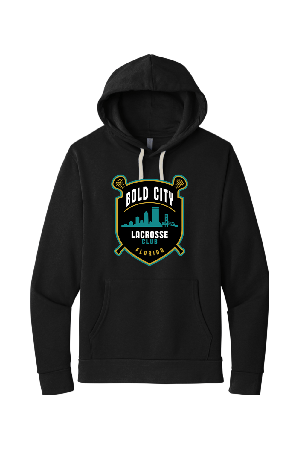 Bold City Lacrosse Club Adult Premium Lightweight Hoodie Signature Lacrosse