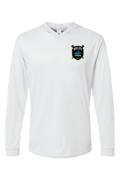 Bold City Lacrosse Club Paragon Bahama Performance Hooded Long Sleeve T-Shirt Signature Lacrosse