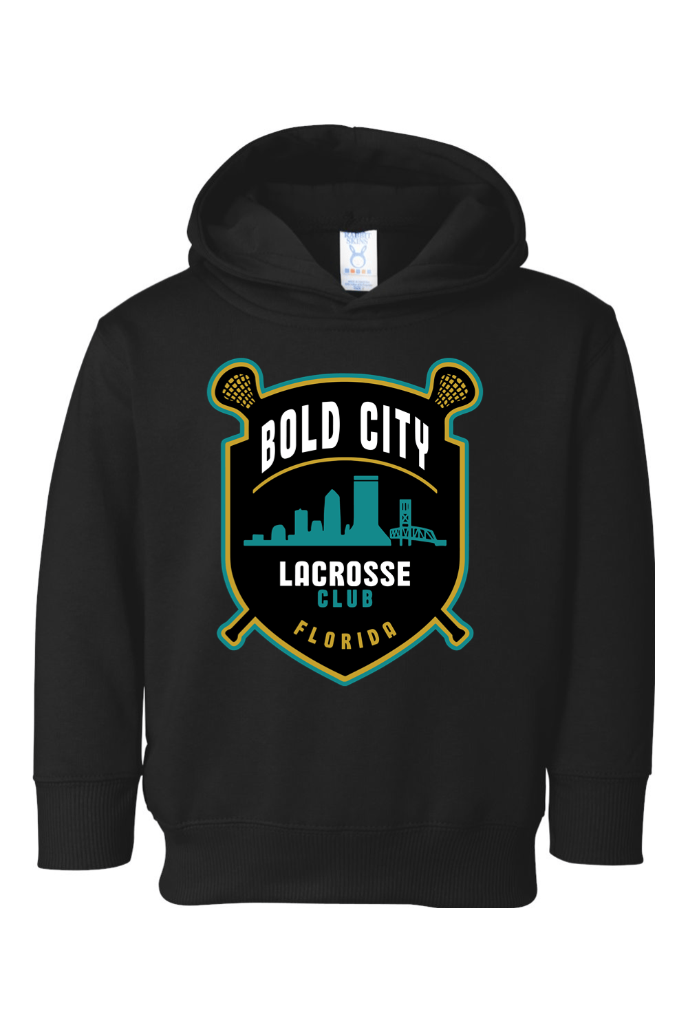 Bold City Lacrosse Club Toddler Fleece Hoodie Signature Lacrosse