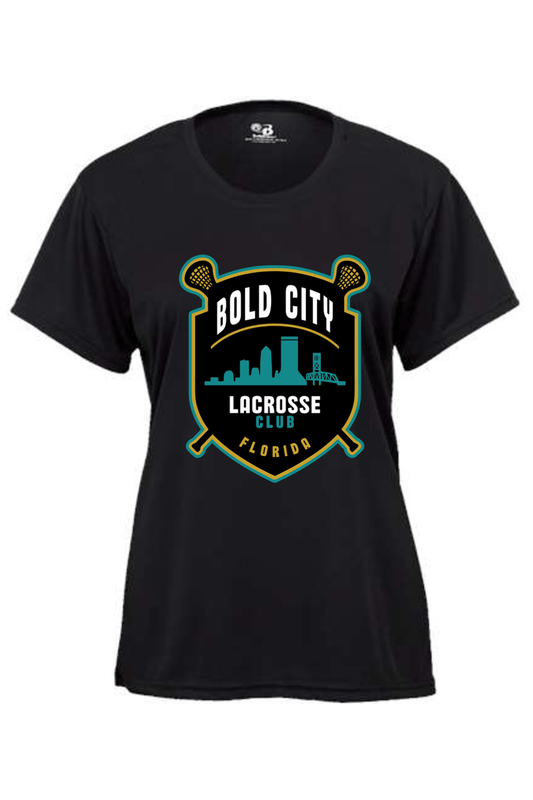 Bold City Lacrosse Club Youth Girl's Athletic T-Shirt Signature Lacrosse