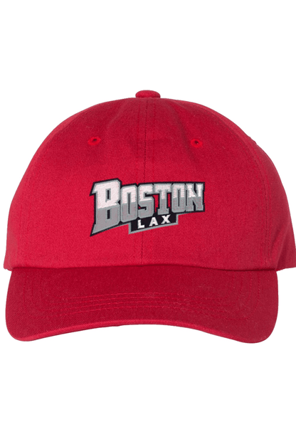 Boston Lacrosse Embroidered Dad Hat Signature Lacrosse