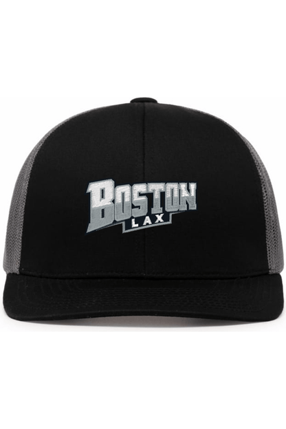 Boston Lacrosse Embroidered Trucker Hat Signature Lacrosse