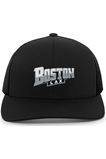 Boston Lacrosse Embroidered Trucker Hat Signature Lacrosse