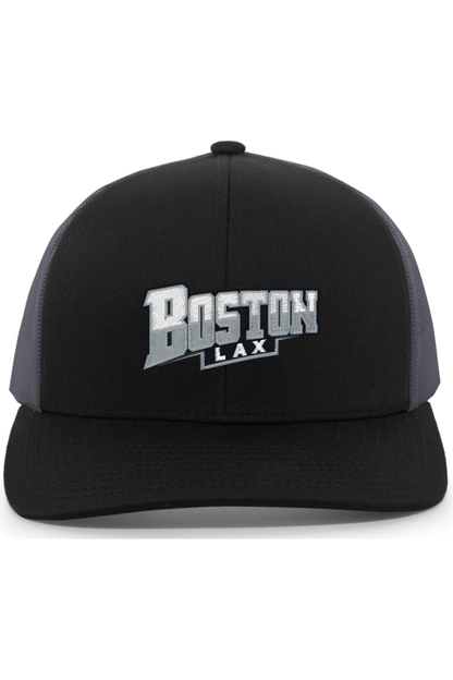 Boston Lacrosse Embroidered Trucker Hat Signature Lacrosse