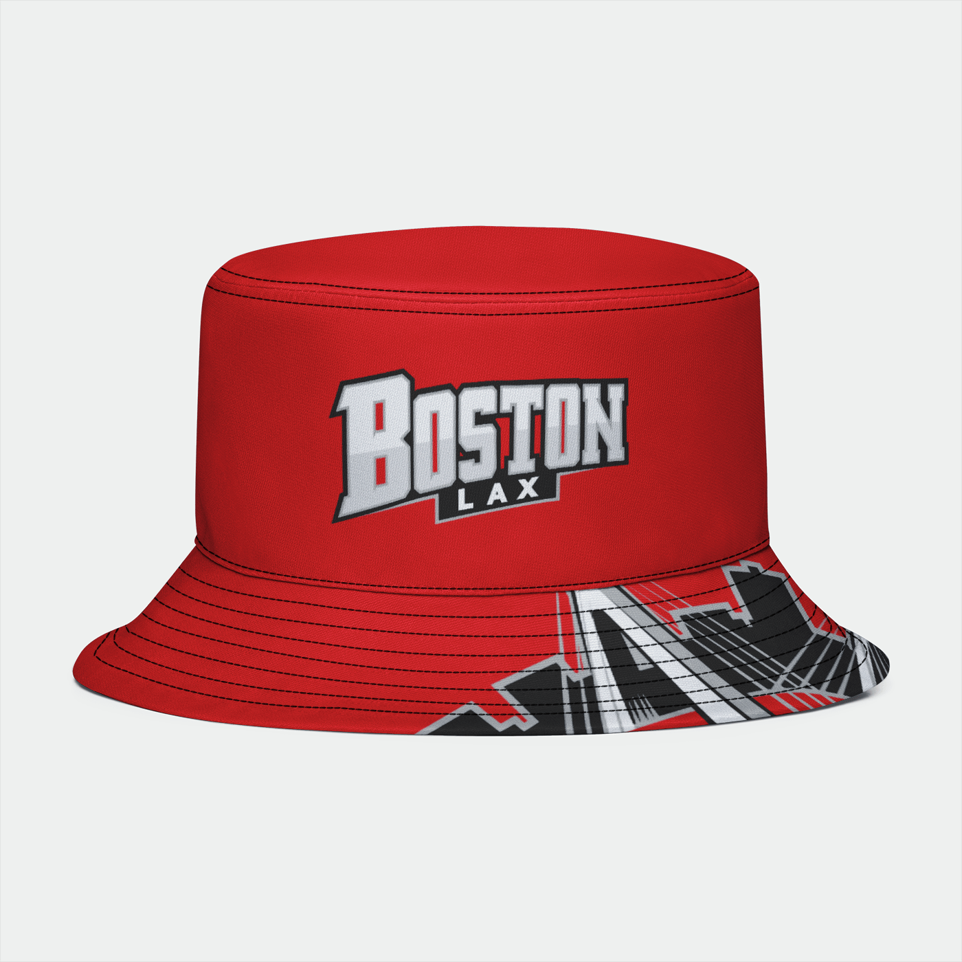 Boston Lacrosse Sublimated Bucket Hat Signature Lacrosse