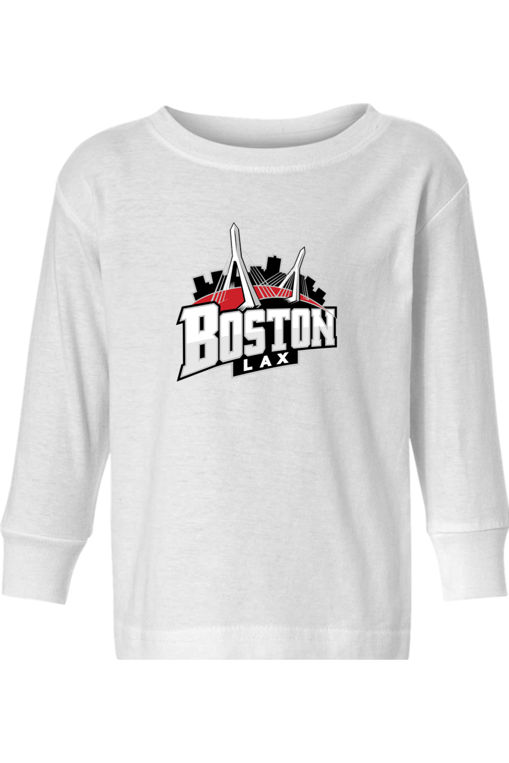 Boston Lacrosse Toddler Long Sleeve T-Shirt Signature Lacrosse