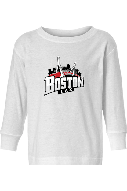 Boston Lacrosse Toddler Long Sleeve T-Shirt Signature Lacrosse