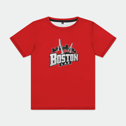 Boston Lacrosse Youth Sublimated Athletic T-Shirt Signature Lacrosse