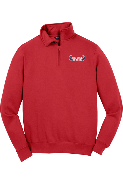 Box Upstate LC Adult Embroidered Quarter-Zip Pullover Signature Lacrosse