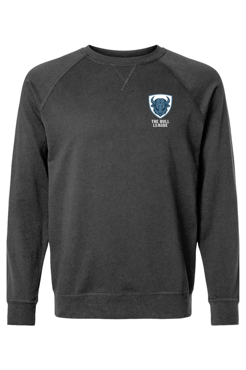 Box Upstate LC Adult Heavyweight Raglan Long Sleeve Signature Lacrosse