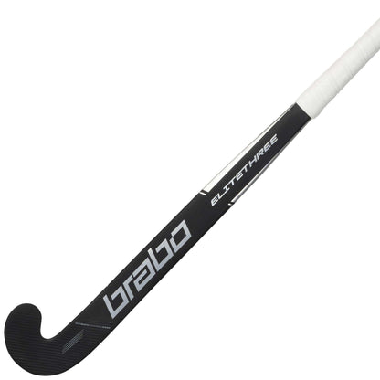 BRABO ELITE 3 Low Bow 80% Forged Carbon Field Hockey Stick with WTB Signature Lacrosse