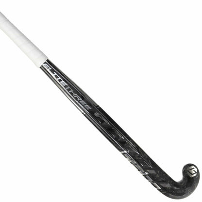 BRABO ELITE 3 Low Bow 80% Forged Carbon Field Hockey Stick with WTB Signature Lacrosse