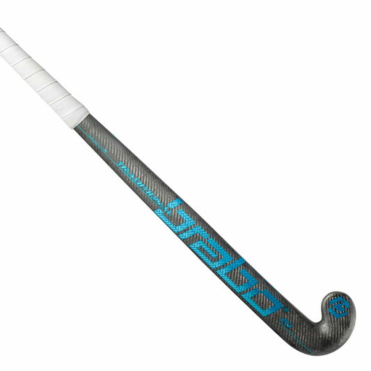 BRABO INDOOR Low Bow Indoor Field Hockey Stick with 10% carbon Signature Lacrosse