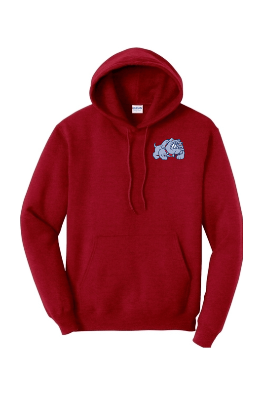 Brantley Bulldogs LC Adult Heavyweight Hoodie Signature Lacrosse