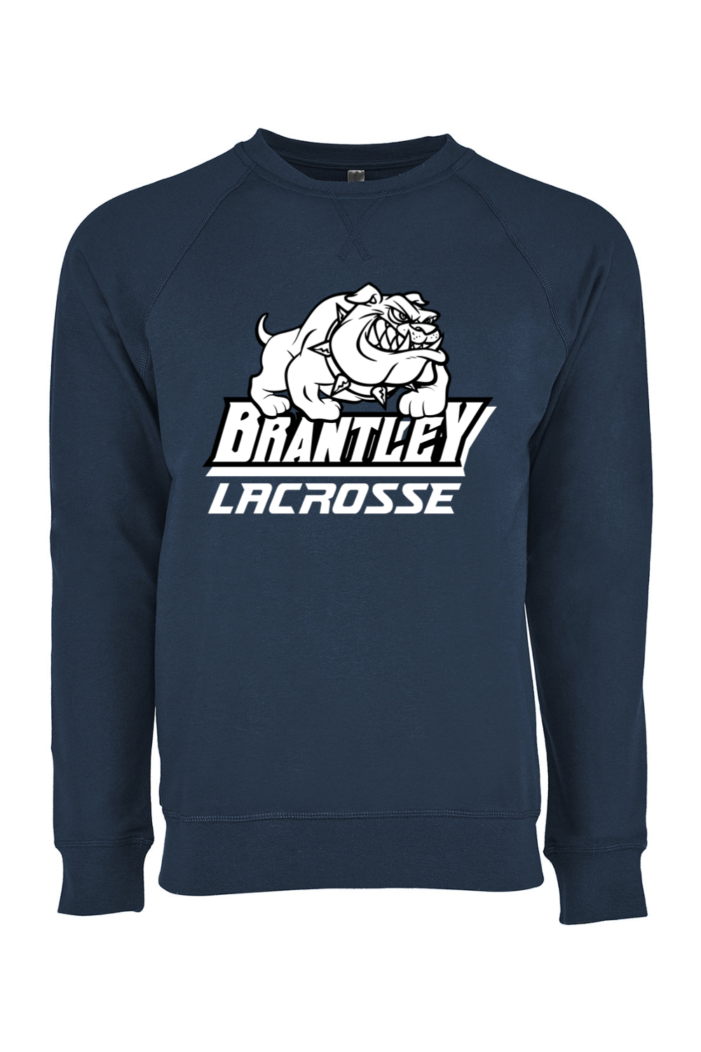 Brantley Bulldogs LC Adult Heavyweight Raglan Long Sleeve Signature Lacrosse