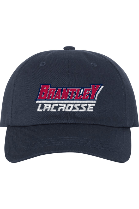 Brantley Bulldogs LC Embroidered Dad Hat Signature Lacrosse