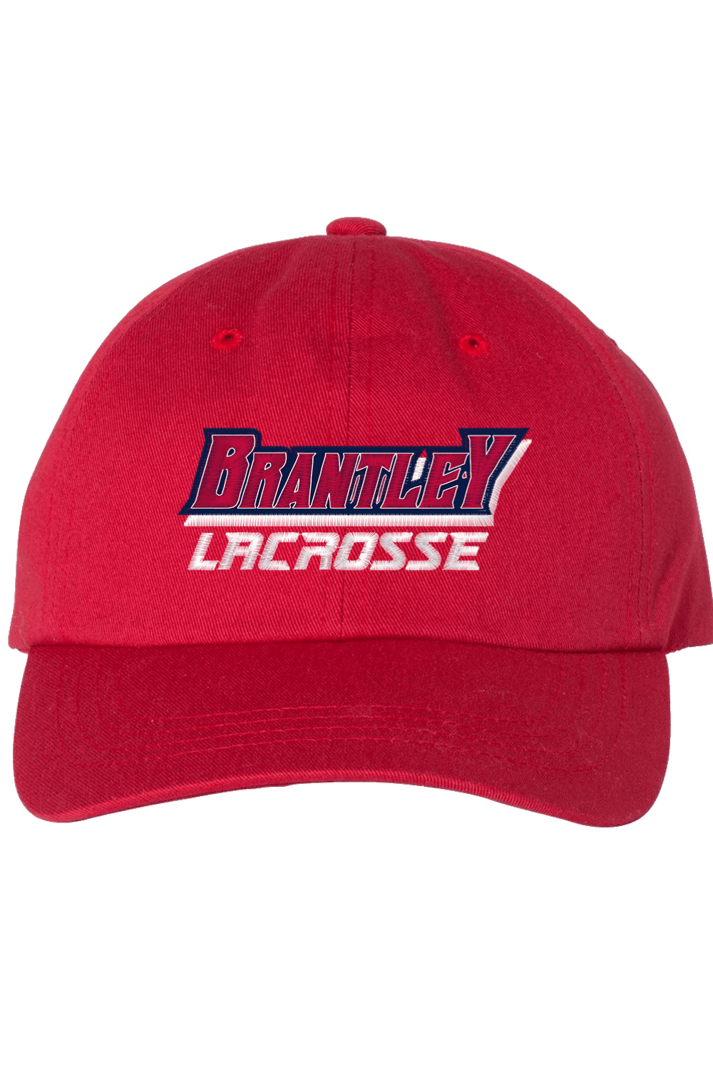 Brantley Bulldogs LC Embroidered Dad Hat Signature Lacrosse