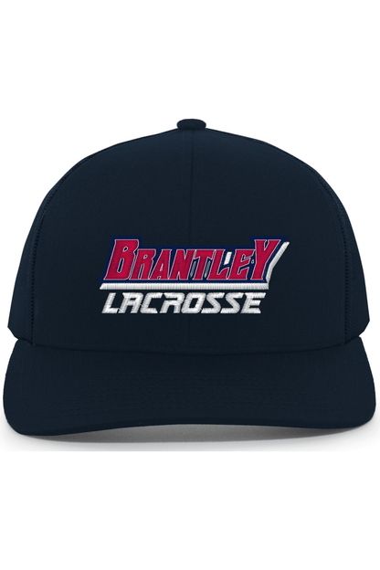 Brantley Bulldogs LC Embroidered Trucker Hat Signature Lacrosse