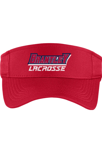 Brantley Bulldogs LC Embroidered Visor Signature Lacrosse