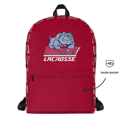 Brantley Bulldogs LC Travel Backpack Signature Lacrosse