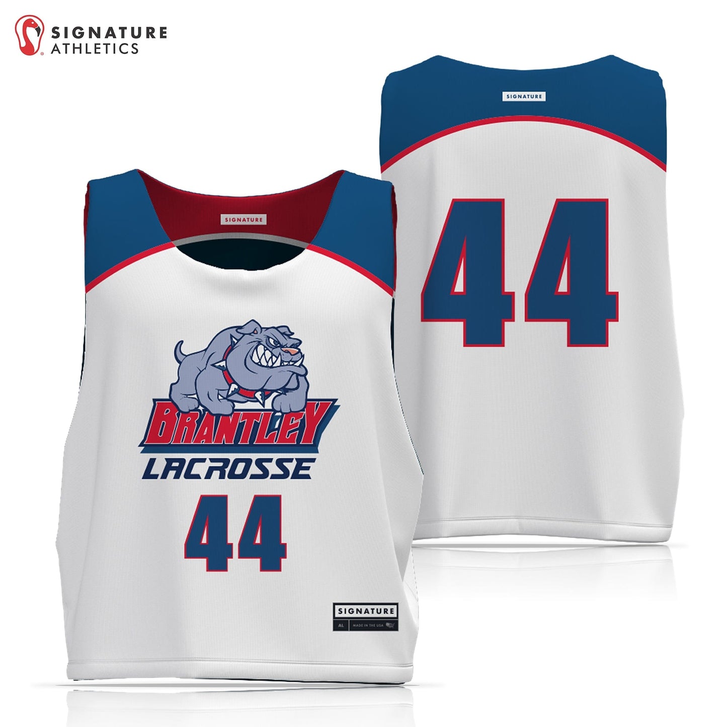 Brantley Bulldogs Men's 3 Piece Player Package Signature Lacrosse