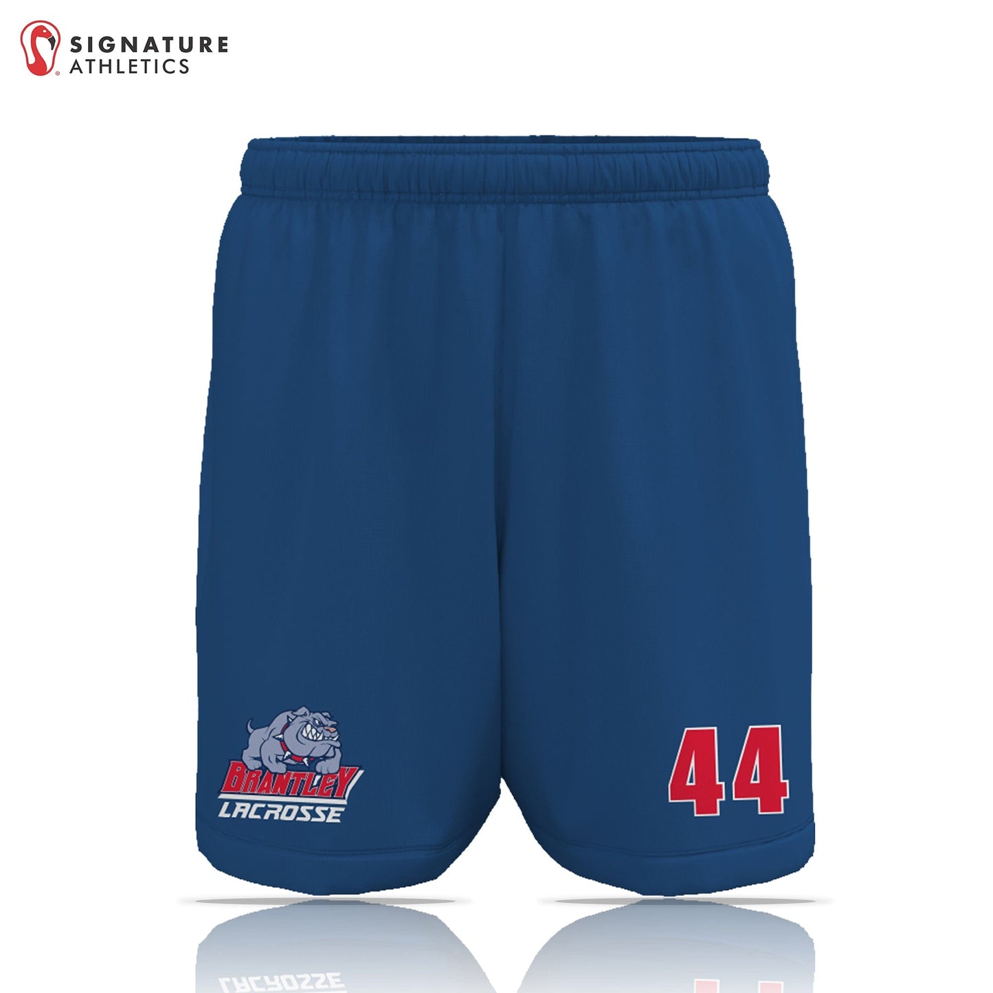 Brantley Bulldogs Men's Game Shorts Signature Lacrosse