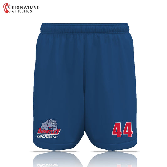 Brantley Bulldogs Men's Game Shorts: Juniors Signature Lacrosse