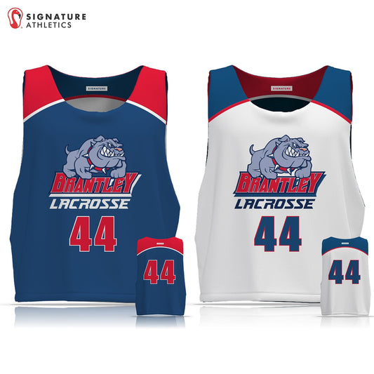 Brantley Bulldogs Men's Reversible Game Pinnie: Bantam Signature Lacrosse