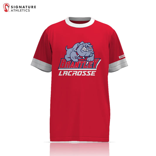 Brantley Bulldogs Men's Short Sleeve Tech Tee: Bantam Signature Lacrosse