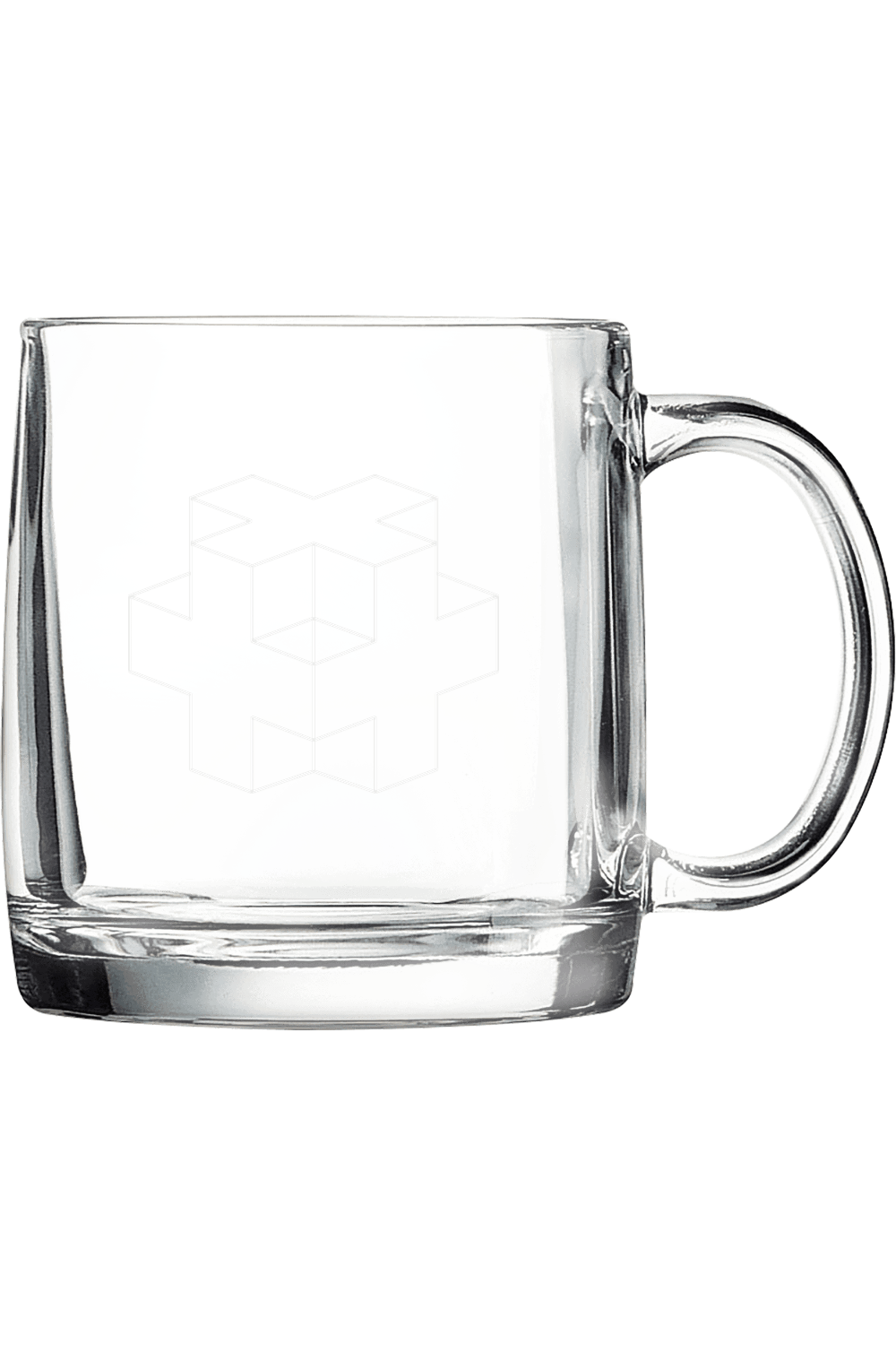 Bridge Alternatives 12 1/4 oz. Glass Coffee Mug Signature Lacrosse