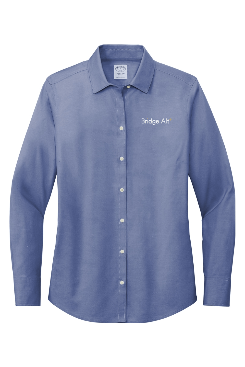 Bridge Alternatives Brooks Brothers Women's Wrinkle-Free Stretch Pinpoint Shirt Signature Lacrosse
