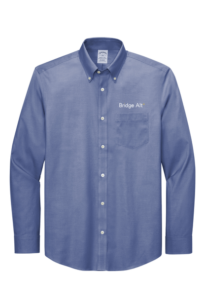 Bridge Alternatives Brooks Brothers Wrinkle-Free Stretch Pinpoint Shirt Signature Lacrosse