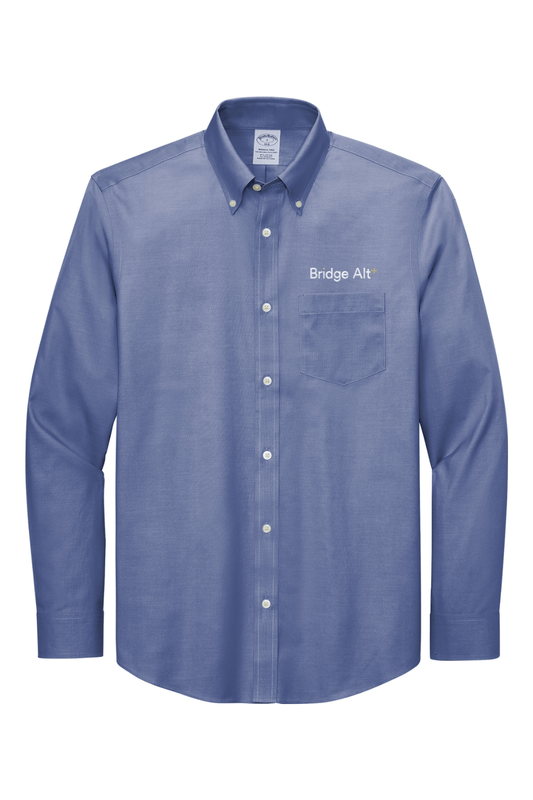 Bridge Alternatives Brooks Brothers Wrinkle-Free Stretch Pinpoint Shirt Signature Lacrosse
