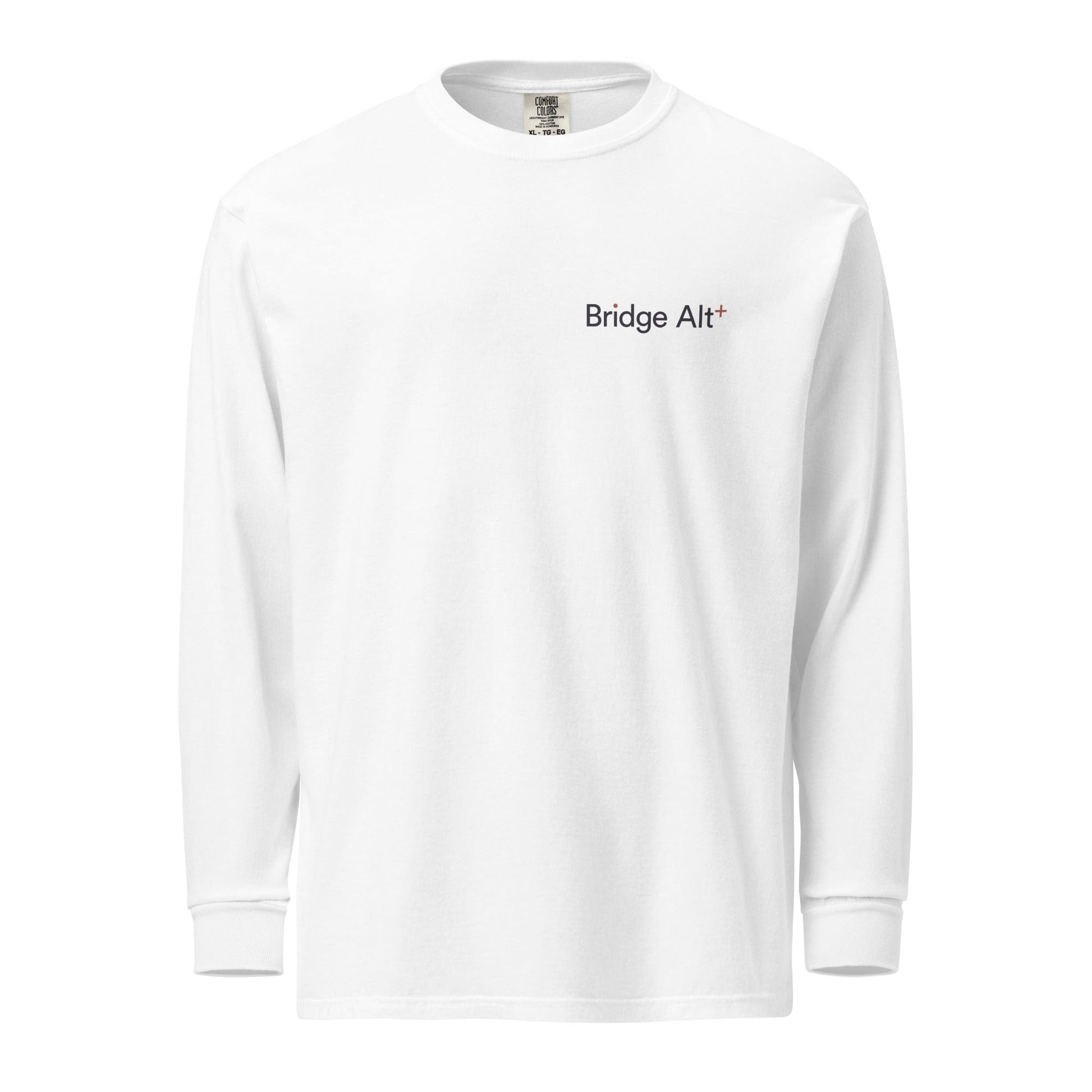 Bridge Alternatives Garment-Dyed Heavyweight Long Sleeve Shirt Signature Lacrosse