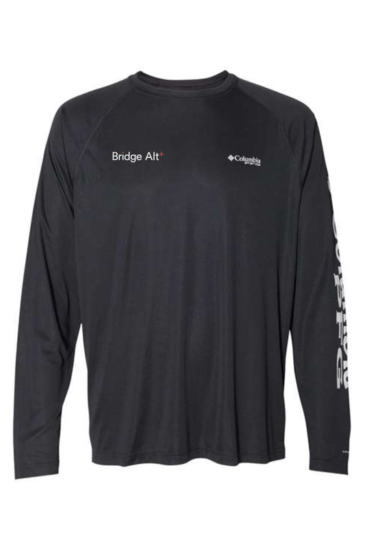 Bridge Alternatives Men's Columbia PFG Terminal Tackle Long Sleeve T-Shirt Signature Lacrosse