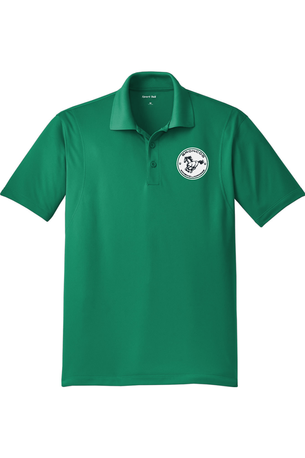 Broncos Lacrosse Adult Embroidered Athletic Polo Signature Lacrosse